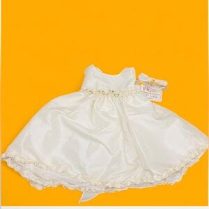 Coco Mel Elegant White Kids Formal Dress